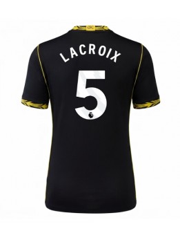 Chelsea Maxence Lacroix #5 Replika Borta Kläder Dam 2026-27 Kortärmad Chelsea Maxence Lacroix #5 Replika Borta Kläder Dam 2026-27 Kortärmad